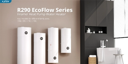 Εισαγωγή του AXEN R290 EcoFlow Series Ecomb θερμοσίφωνα αντλίας θερμότητας νερού