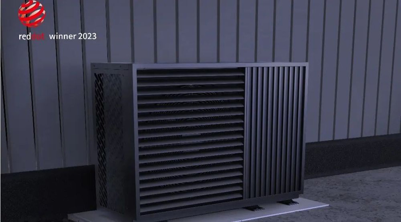 AXEN's R290 Monoblock Heat Pump Wins the 2023 Red Dot Award